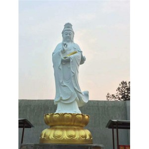 佛像石雕-- 石雕观音