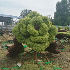 植物绿雕造型