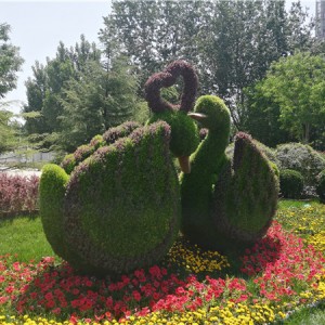 植物绿雕造型