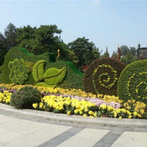 植物绿雕造型