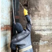 水库电站闸门槽维修