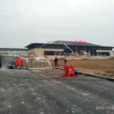 马路基础沉降注浆加固