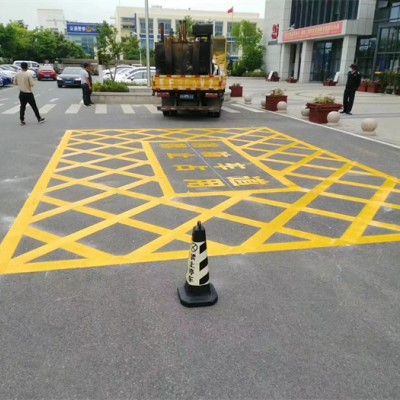 消防通道划线
