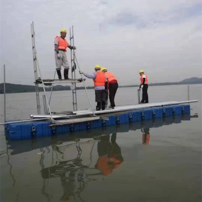 人工浮岛施工