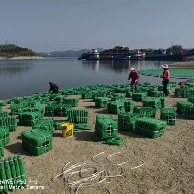 人工浮岛施工