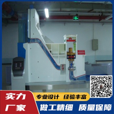 我司为兰州石化学院制作的大型水电站模型