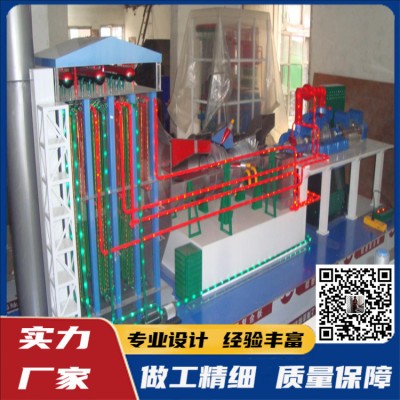 我司制作的燃汽蒸汽联合循环汽轮机模型