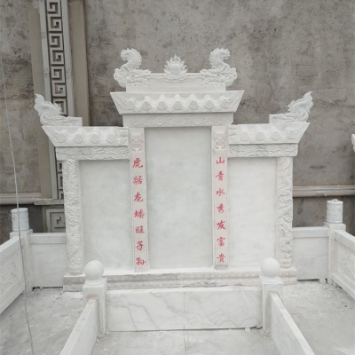 汉白玉祠堂