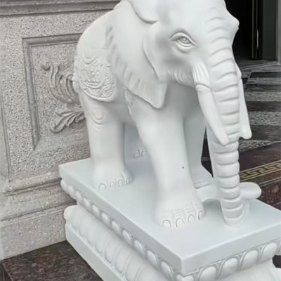 汉白玉大象